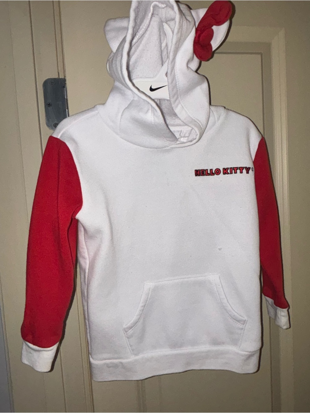 Hello Kitty by Sanrio Toddler Girls Hooded Fleece Sweatshirt 2T